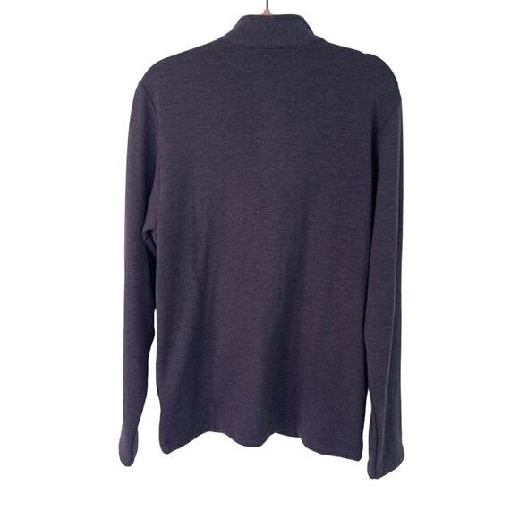 Travis Mathew Mens Jacket Size Meduim Purple Long Sleeve Full Zip Pockets Golf - Picture 6 of 10